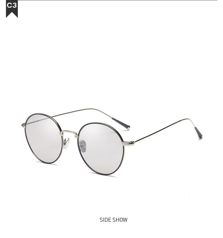 2022 Newest Promotional Sun Glasses Round Frame Fashionable Sunglasses Unisex