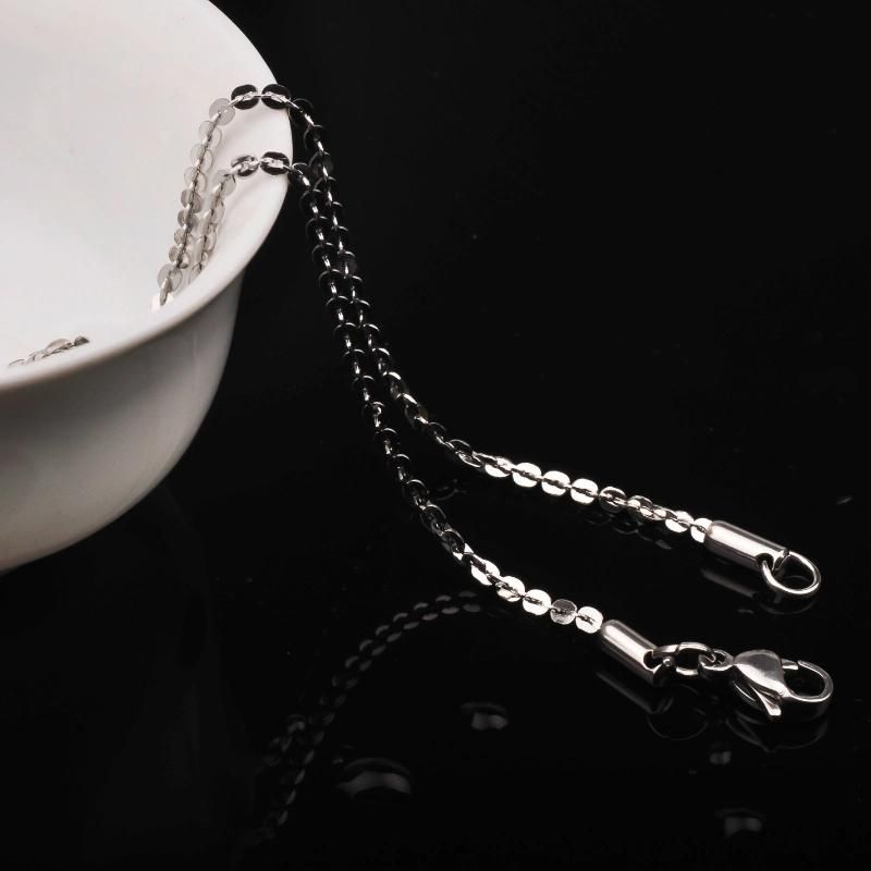 Hot Selling Jewelry Stainless Steel Round Boston Chain Ladies Necklace