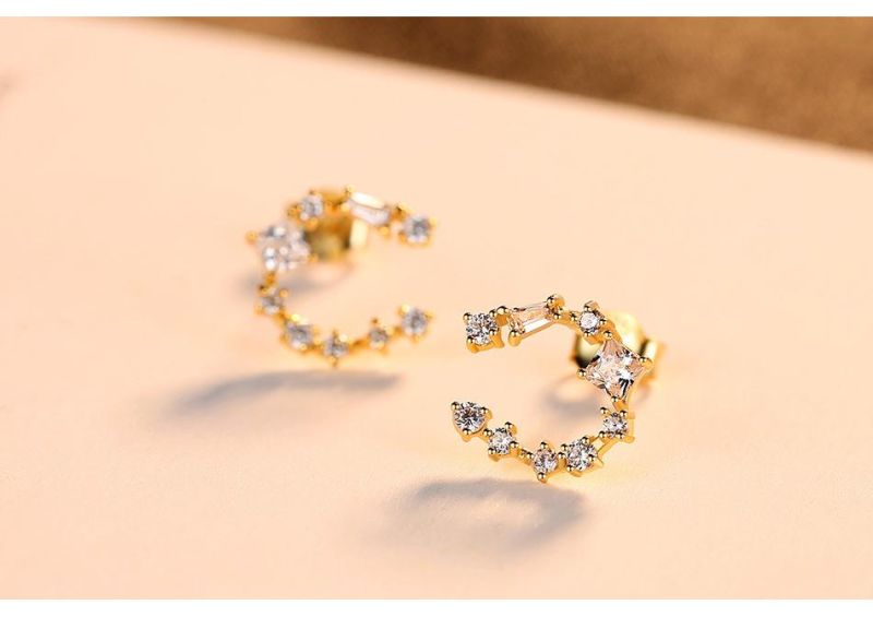 Wholesale S925 Silver Minimalist Jewelry Stud