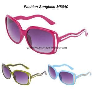 Sunglasses Nice Temple with Paillette (UV, FDA, CE certified) (M8040)
