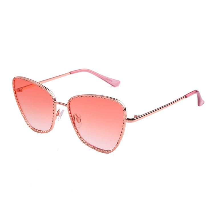 2019 Butterfly with Decoration Fashion Metal Sunglasses