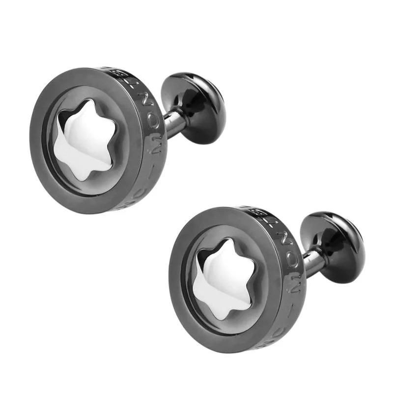 Gray Plating Cufflink Jewelry for Men