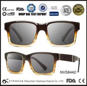 2015 Fashion Avaitor Sun Glass, Wholesale Tr Sunglasses with Polarized Lens