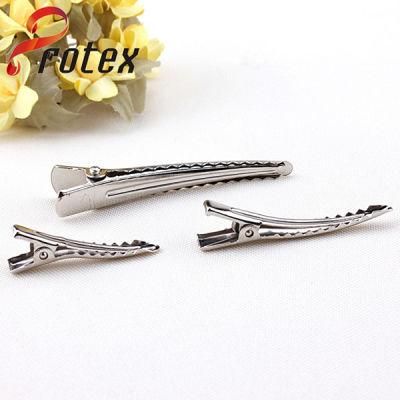 Metal Frensh Barrettes for DIY Hair Accessories, Crocodile Clip