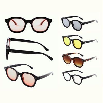 New Retro Vintage Round Eyeglasses Prescription Spectacle Acetate Optical Glasses Frame Myopia Eyewear Women 2021