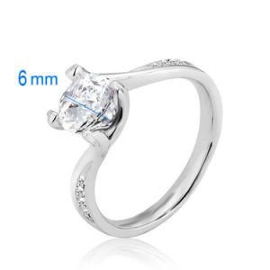 Round Cut Designer Four Prong Round Diamond Engagement Ring