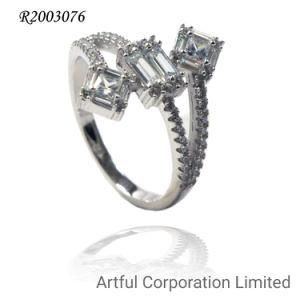 Fashion Jewelry Silver &Brass Ring