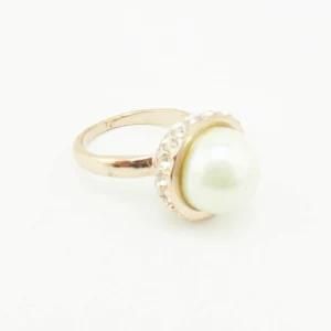 Hot Selling Jewelry with Pearl Alloy Rings Jewelry