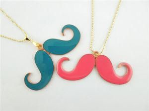 Fashion Necklace Jewelry, Chain Jewelry Necklace, Hot Moustache Charm Necklace (3535)