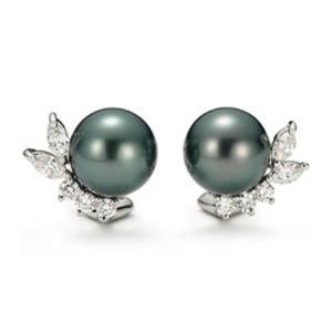 New Type Black Pearl Elegant Hope Earring