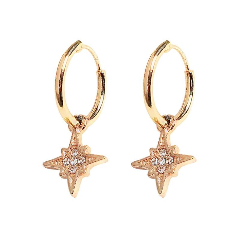 Fashion Women Jewelry Vintage Circle Hoop Earrings for Ladies