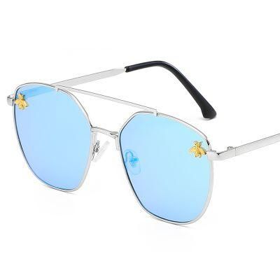 New Trendy Custom Fashion, Vintage Ladies Rimless Square Small Rectangle Frameless Sun Glasses Women Men Shades Sunglasses