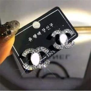 High Quality Wholesale Fashion Designs Bling Zirconia Jewelry Stud Earrings