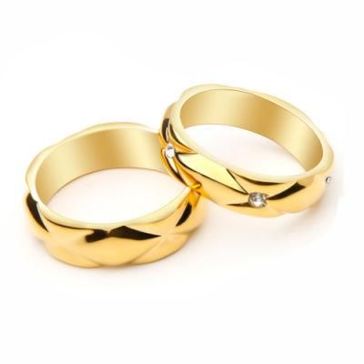 Wedding Women and Men Engagement Finger Couple Ring