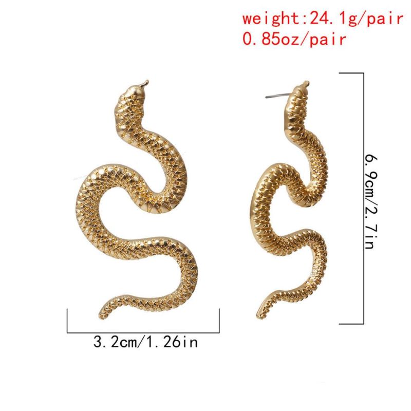 Exaggerated Personality Trend Cool Dragon Earrings Fashion Earrings