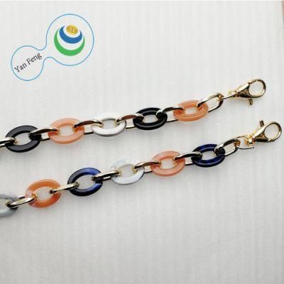 21.5mm Fashion Color Collocation Design Iron Dog Hook Series Ornament Chain Plastic Chain Bag Accessories (YF296-19)