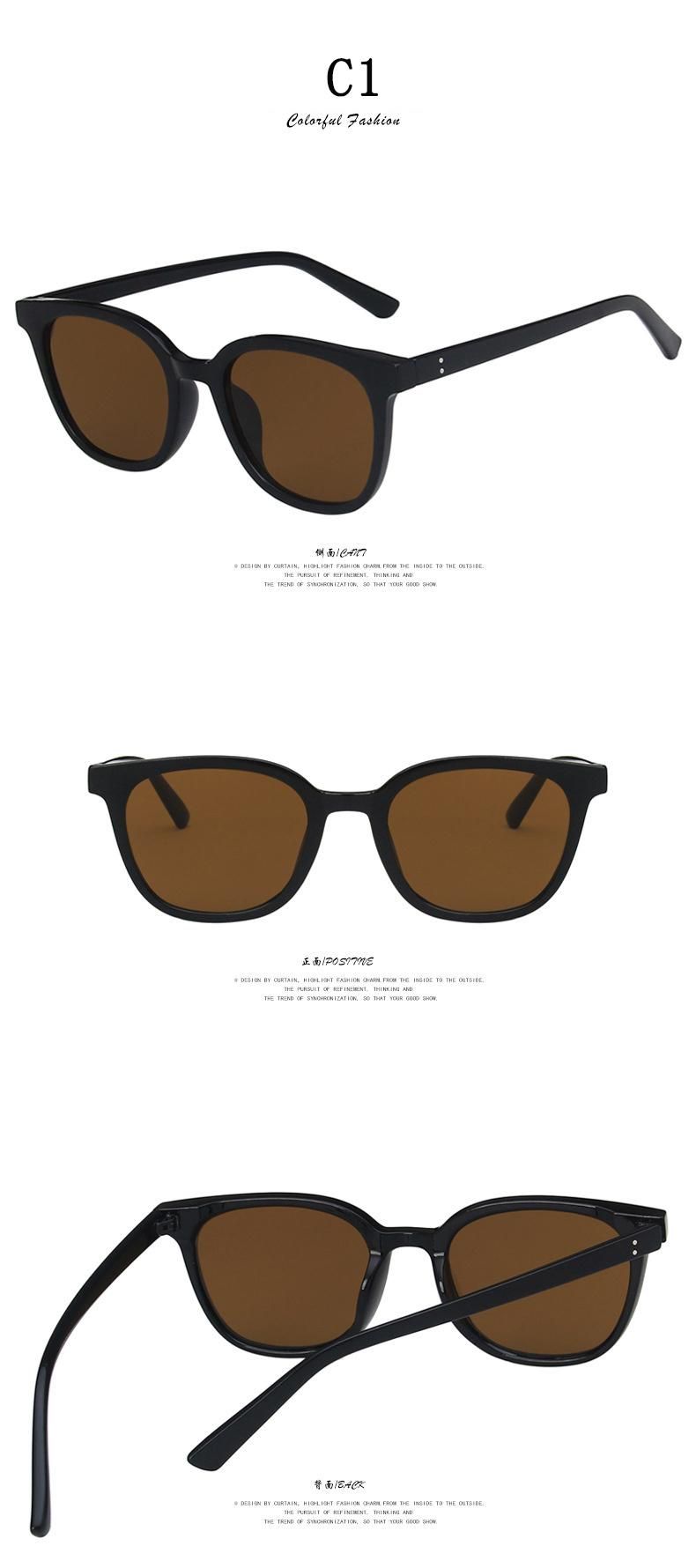 2022 Wholesale New Women Cat Eye Sunglasses Matt Black Brand Designer Cateye Sun Glasses Fashionable for Female UV400
