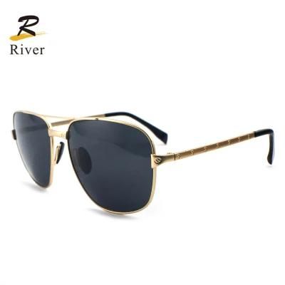 Hot New Double Beam Design Stock Polarized Men Sunglasses