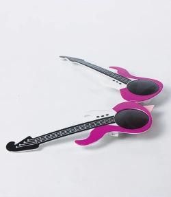 Fashion Guitar Party Sunglasses for Decoration