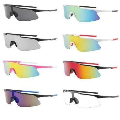 Colorful Frame Windproof Fashion Ski Cycling Sport Sunglasses