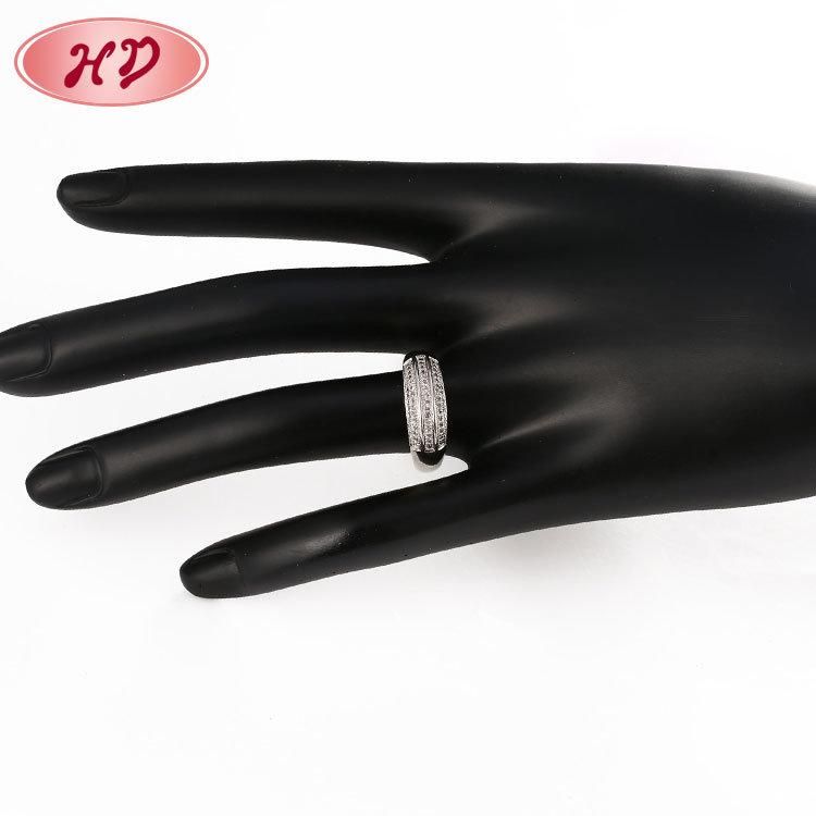 Fashion Ladies Rings Jewelry 18K Gold Bridal Diamond Wedding Ring
