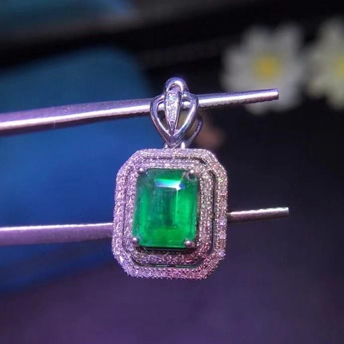 Amazing Verdelite Pendant for Girlfriend Gift China Fashion Jewelry