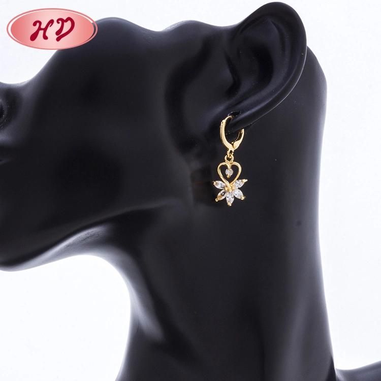 Costume Jewellry 18 Carat Gold Plated Earrings Jewelry Sets