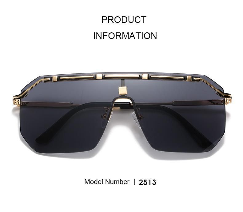 Square Goggle One PCS 3 USD Metal Sunglasses