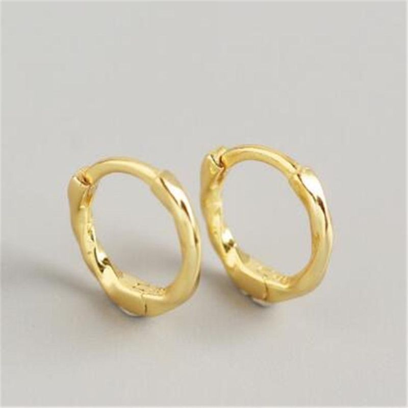 Fashion Simple Silver Color Casual Earrings