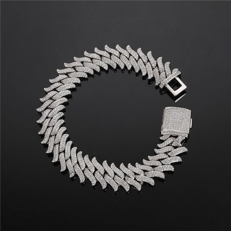 Luxury Hand Jewelry Dragon Scale Shape Copper Bracelet