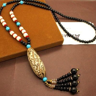 Traditional Vintage Ethnic Tassel Necklaces