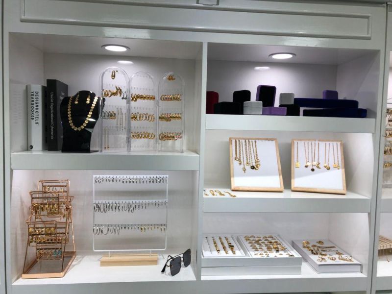 Manufacturer Custom Jewelry High Quality Jewelry Tarnish Free Water Resistant Hoop Earring Luxury Women Gold jewellery