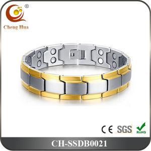 Popular Stainless Steel Magnetic Therapy Bracelet for Men