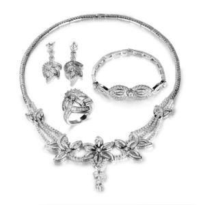 Good Quality 925 Sterling Silver Bridal Wedding Jewellery