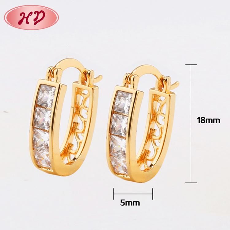 Wholesale 2020 New Gold Design Fashion Chinese Brass Latest Model Trends Earrings
