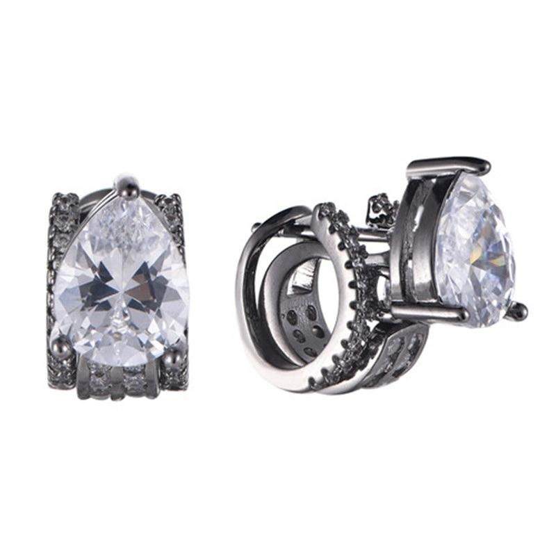 New Fashion Jewelry 925 Silver or Brass Huggie Earrings for Women