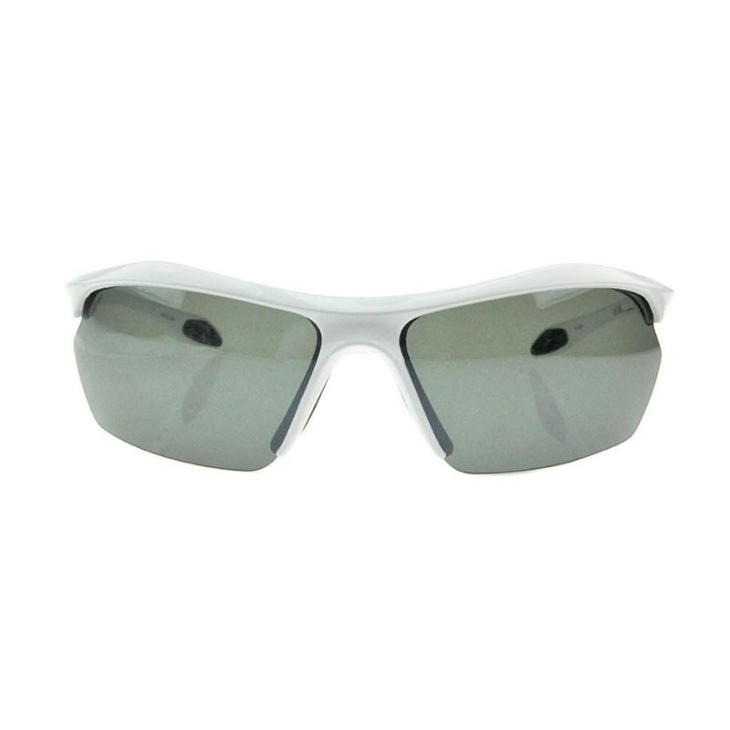 2017 Factory Directly Half Frame White Sports Sunglasses