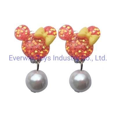 Girls Gifts DIY Jewelry Set Colourful Ear-Rings Mickey Ear-Rings