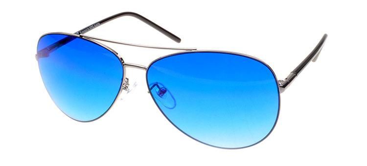 Fashion Gradual Blue Lens Sunglass