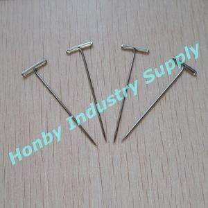 32mm Nickle-Plated Steel T-Pins for Wigs