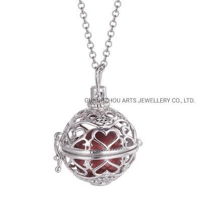 Vintage Style Harmony Bola Ball Pendant Necklace