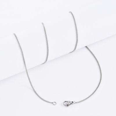 Hot Sale 316L Stainless Steel Curb Chain Jewelry for Hooks and Decoration Accessories