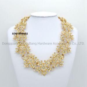 Luxury Flowers Necklace fashion Jewelry Accessories