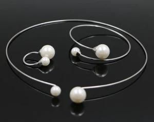 316L Stainless Steel Pearl Jewelry Set