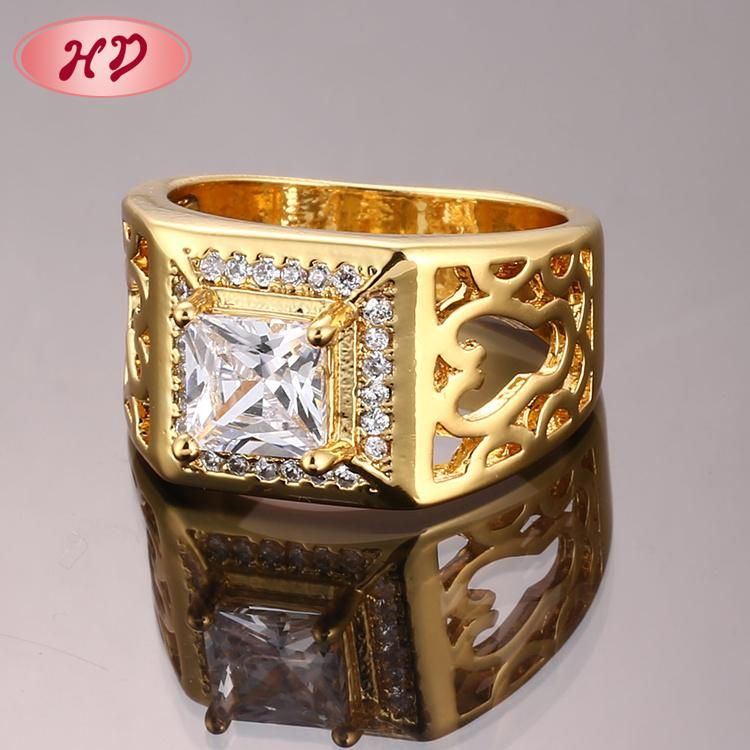 Stainless Steel Silver 18K Gold Plated Fashion Women Engagement Finger Wedding Rings Jewelry Design