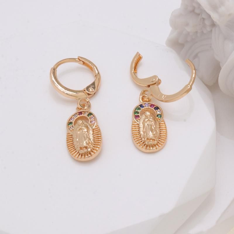 High Quality Virgin Mary Women′ S Earring Jewelry