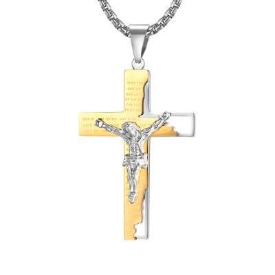 Gift Couples Jewelry Fashion Stainless Christian Jesus for Np-F-Dz239