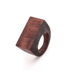 Fashion Jewelry Accessories Boho Wood Single Women Rings