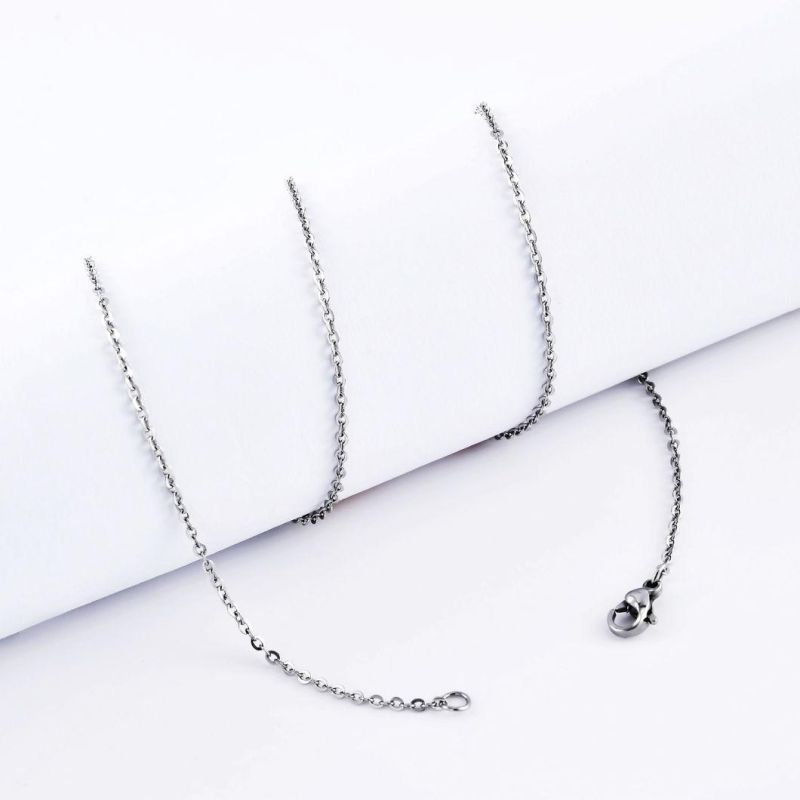 Stainless Steel Fashion Making Chain O Shape Necklace Bracelet Anklet Handmade Jewelry for Lady Shiny Jewellery Fashionable Pendant Design