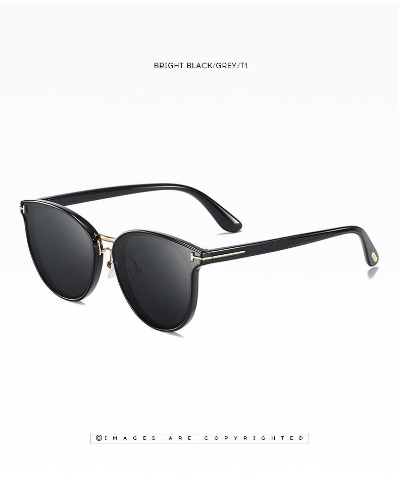 2021 UV400 New Arrivals Fashion Designer Square Frame Trendy Women Plastic Combination Polarized Sunglasses